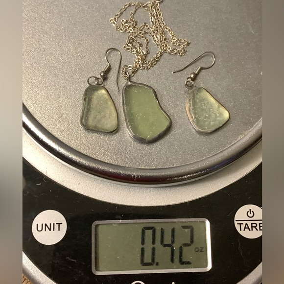 Peridot Necklace and Earring Set - Picture 4 of 4